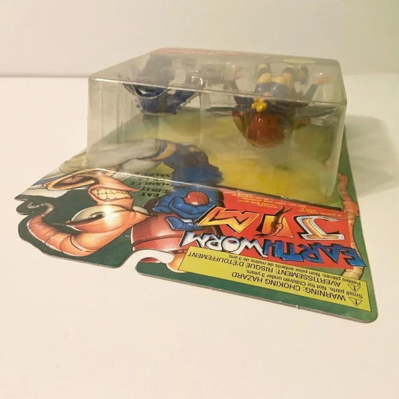 Vintage 1994 Earthworm Jim Princess Whats Her Name Action Figure Playmates - Picture 15 of 16